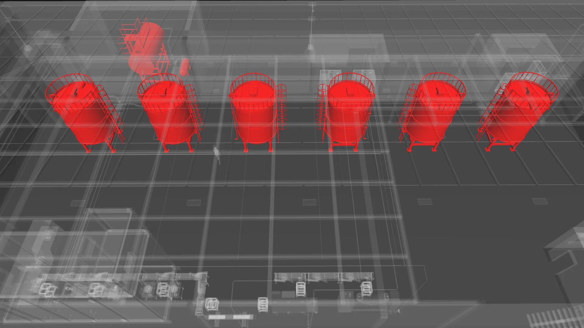 Sphere model showing all tanks